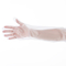 Plastic Disposable Protective Gloves PE Long Sleeve White